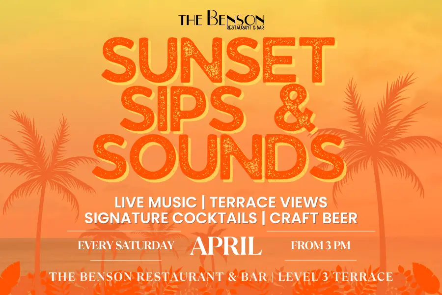 Sunset, Sips and Sounds - April