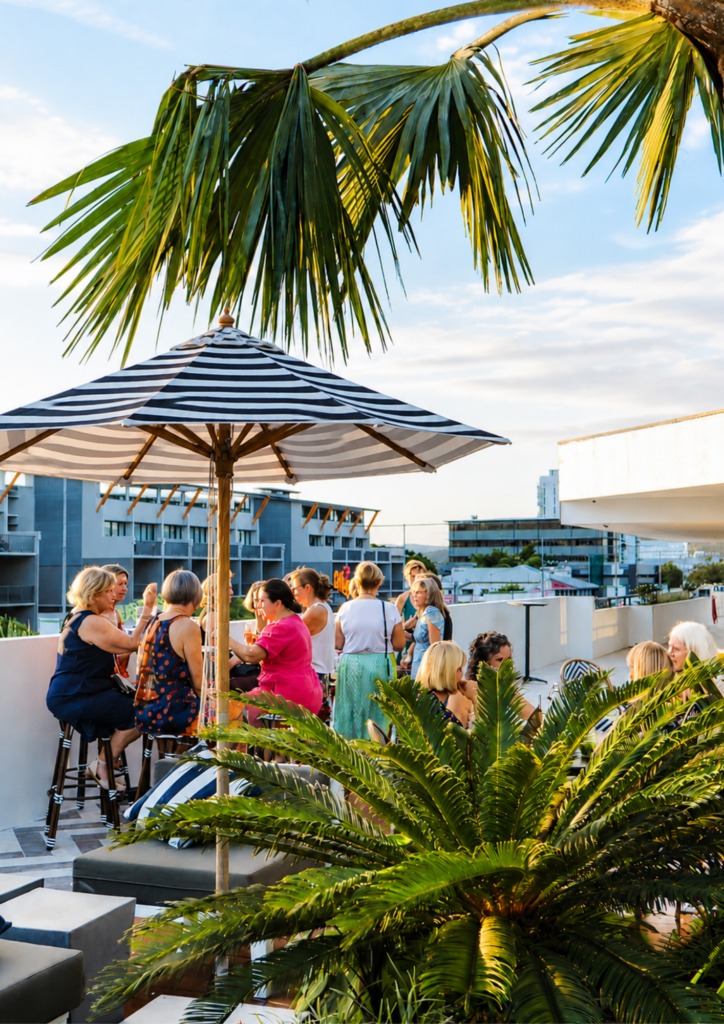 Benson Level 3 terrace sunset drinks Cairns